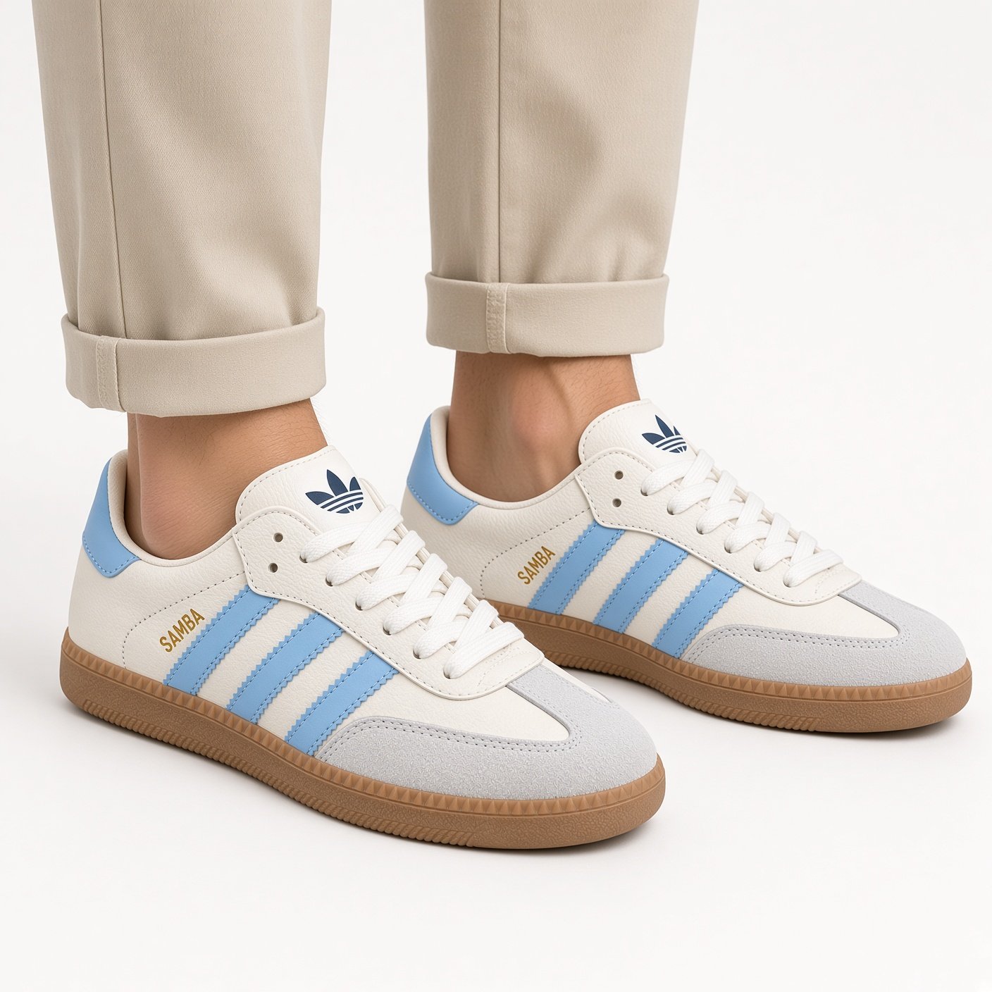 Zamba Blanco & Azul Cielo